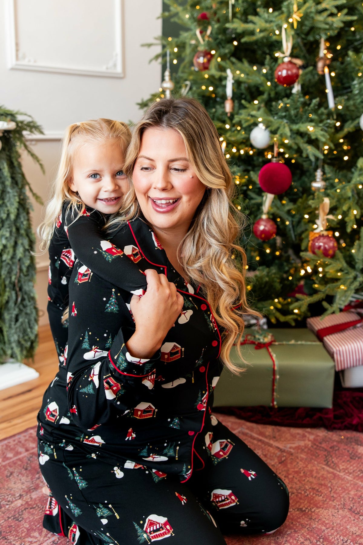 Long Sleeve Pajamas in Winter Wonderland | Kyte Baby
