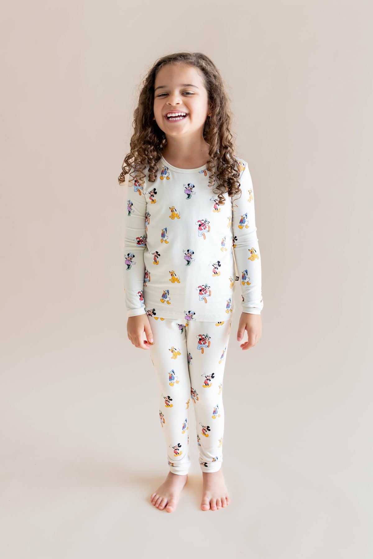 Long Sleeve Pajamas in Mickey Mouse & Friends | Kyte Baby