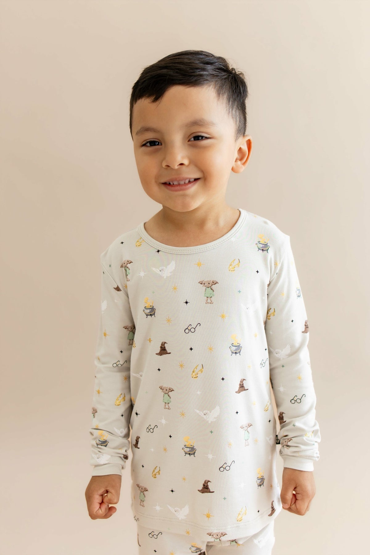 Long Sleeve Pajamas in Starry Icon | Kyte Baby
