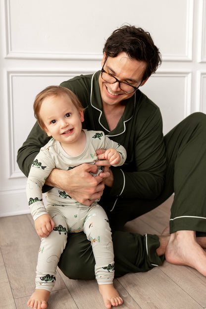 Long Sleeve Pajamas in Fishing | Kyte Baby