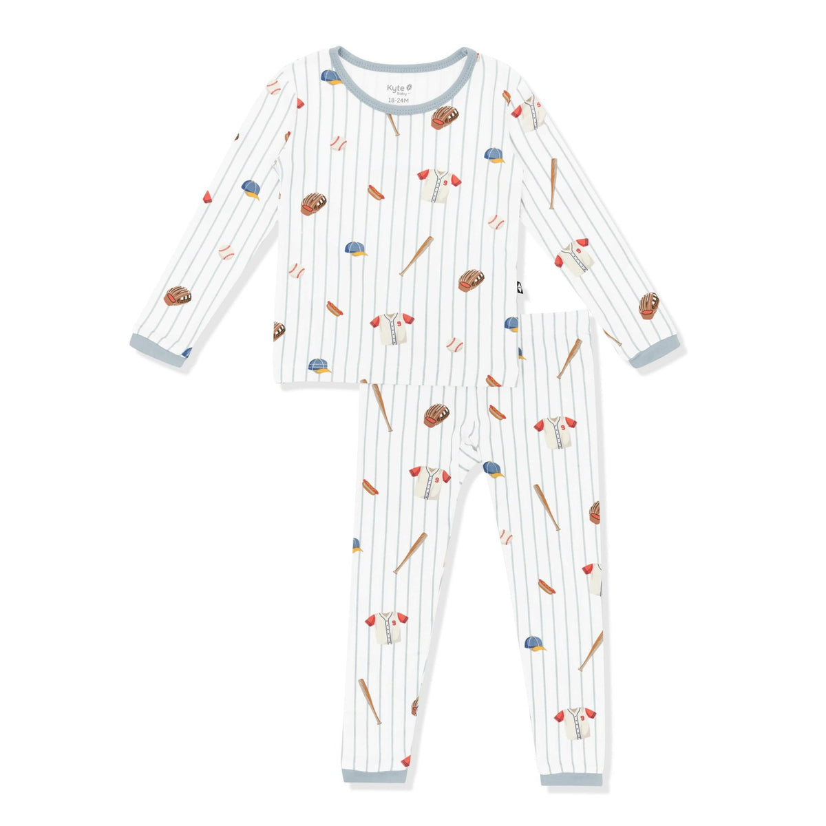 Long Sleeve Pajamas in Home Run | Kyte Baby