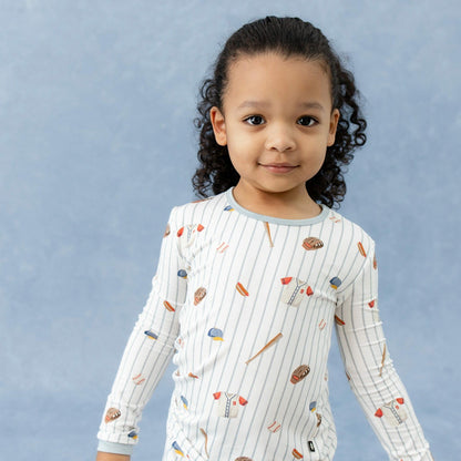 Long Sleeve Pajamas in Home Run | Kyte Baby