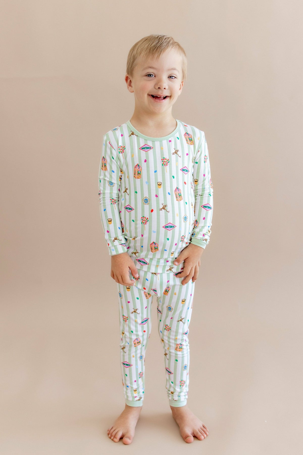 Long Sleeve Pajamas in Honeydukes | Kyte Baby