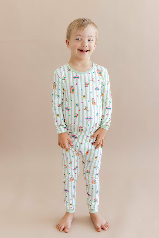 Long Sleeve Pajamas in Honeydukes | Kyte Baby