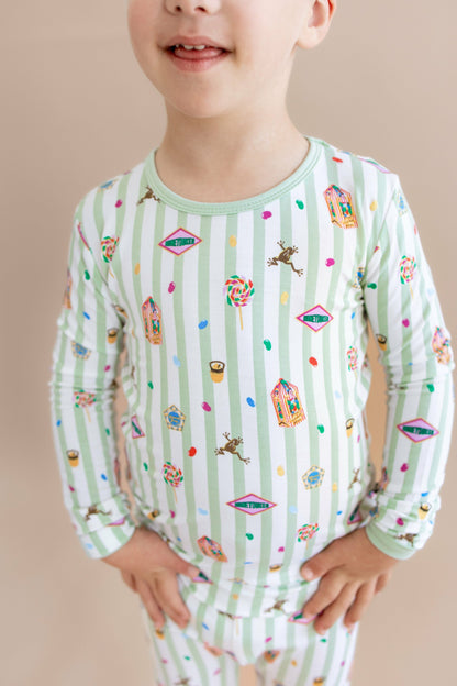 Long Sleeve Pajamas in Honeydukes | Kyte Baby