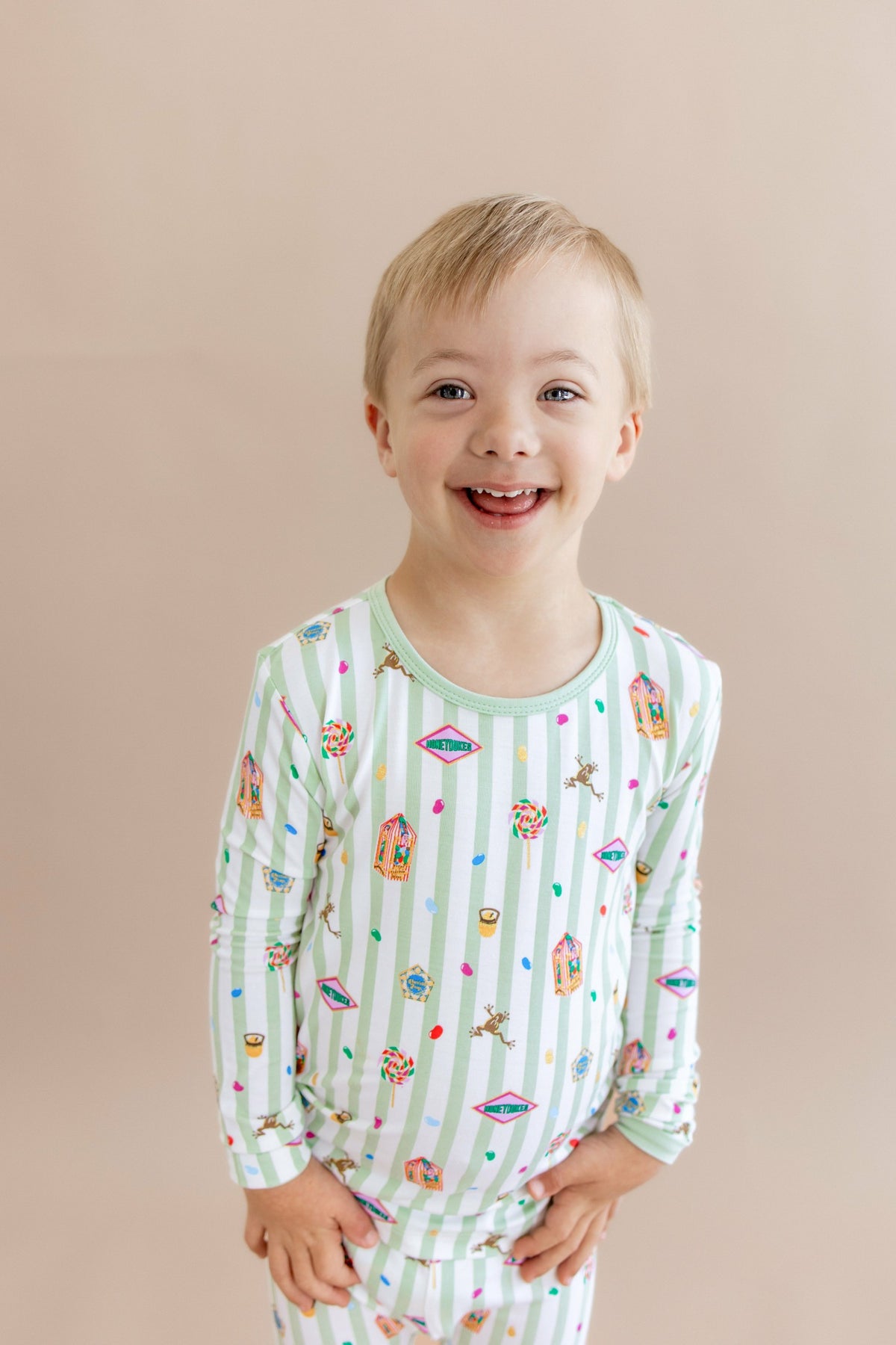 Long Sleeve Pajamas in Honeydukes | Kyte Baby