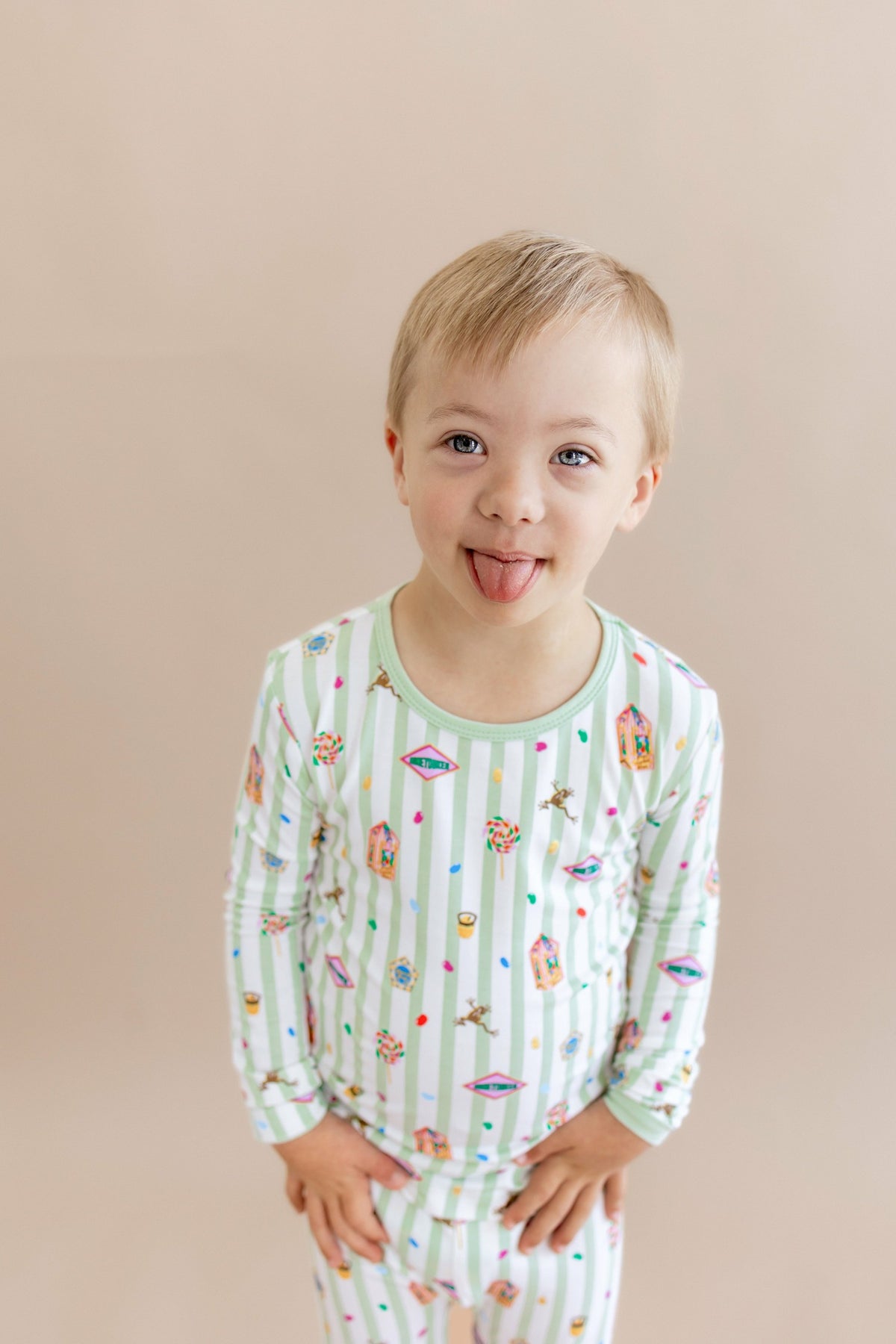 Long Sleeve Pajamas in Honeydukes | Kyte Baby