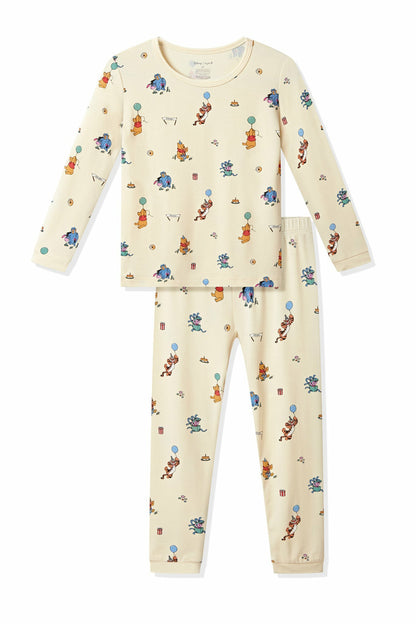 Long Sleeve Pajamas in Winnie the Pooh Celebration | Kyte Baby