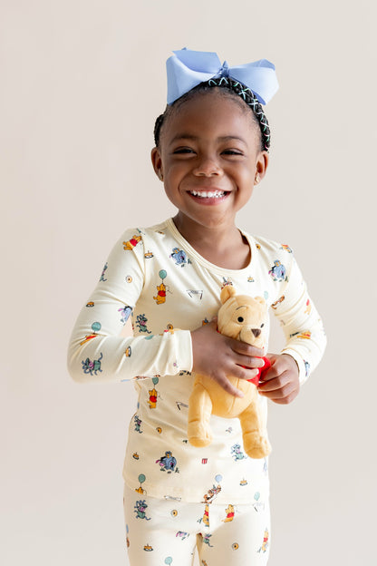 Long Sleeve Pajamas in Winnie the Pooh Celebration | Kyte Baby