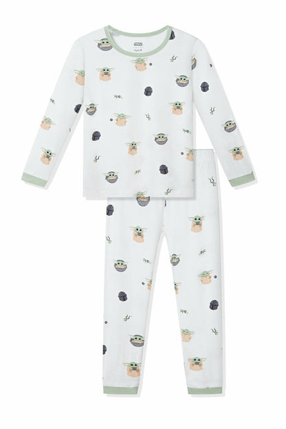 Long Sleeve Pajamas in Grogu™ | Kyte Baby