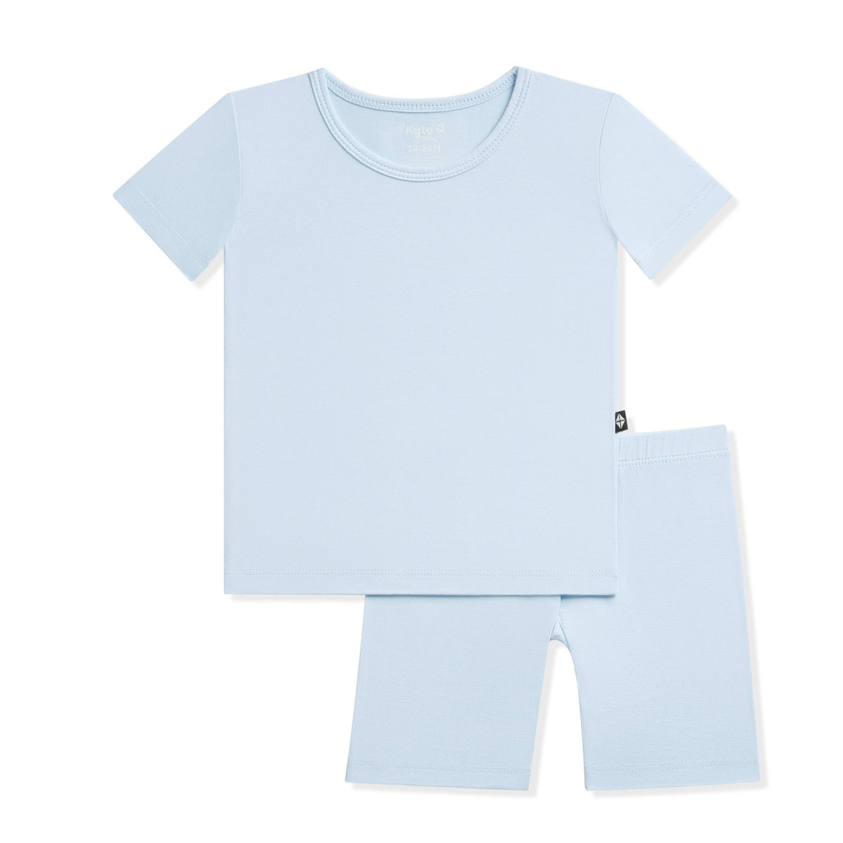 Short Sleeve Pajamas in Breeze | Kyte Baby