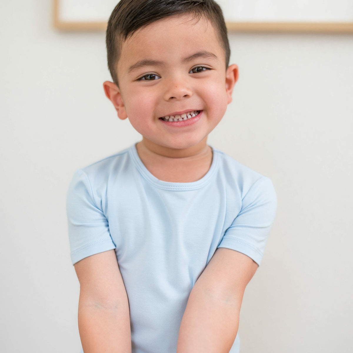 Short Sleeve Pajamas in Breeze | Kyte Baby