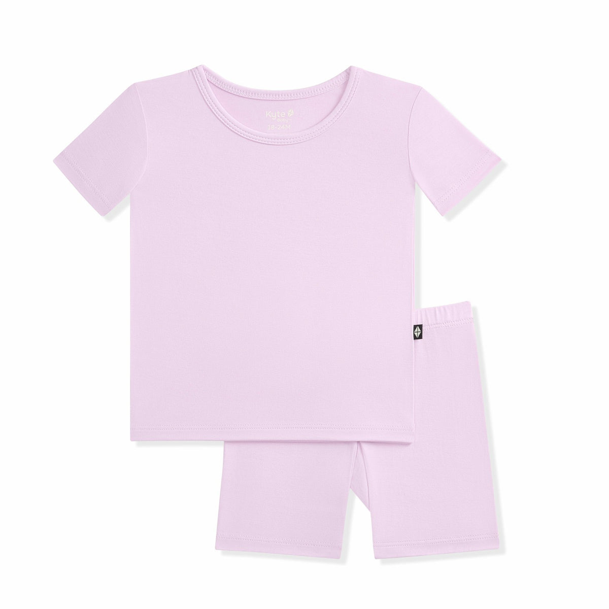 Short Sleeve Pajamas in Thistle | Kyte Baby