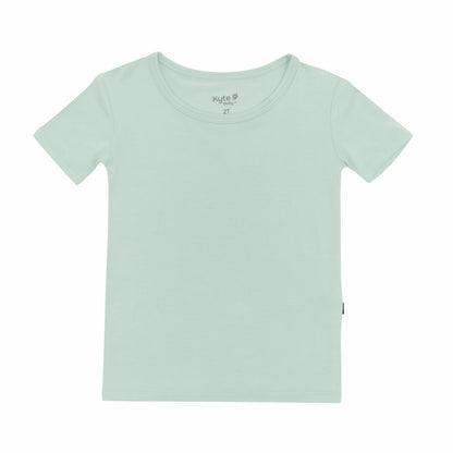 Short Sleeve Pajamas in Sage | Kyte Baby