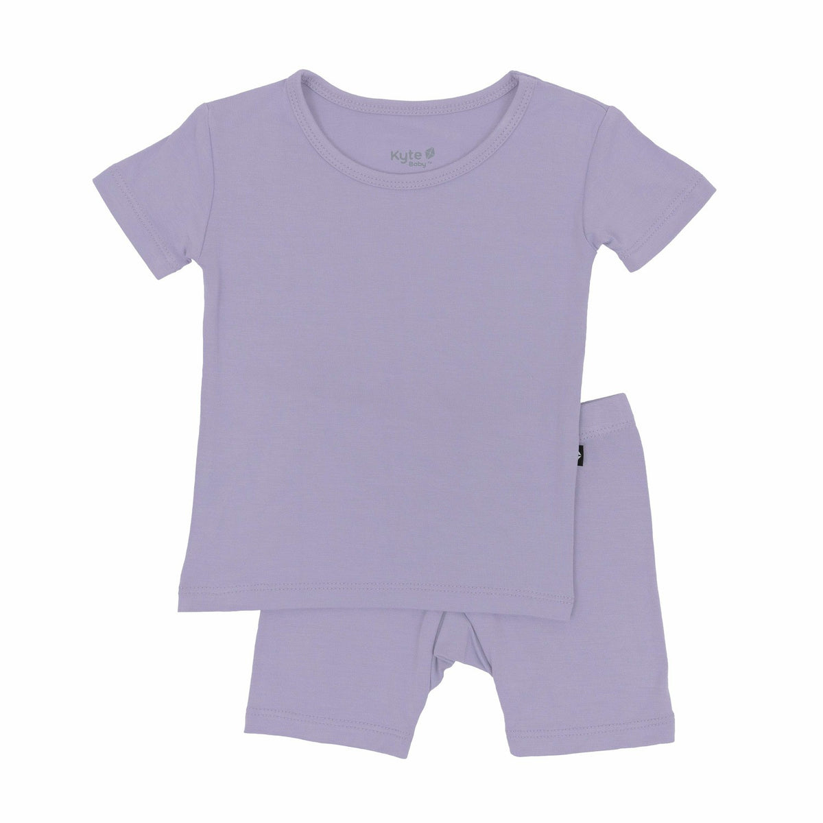 Short Sleeve Pajamas in Taro | Kyte Baby