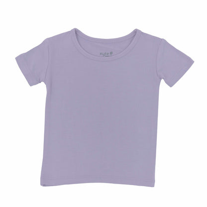 Short Sleeve Pajamas in Taro | Kyte Baby