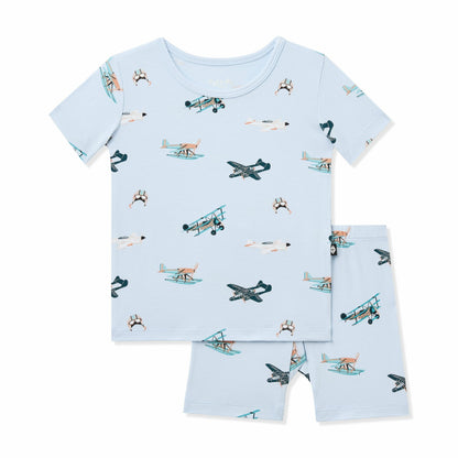 Short Sleeve Pajamas in Take Off | Kyte Baby
