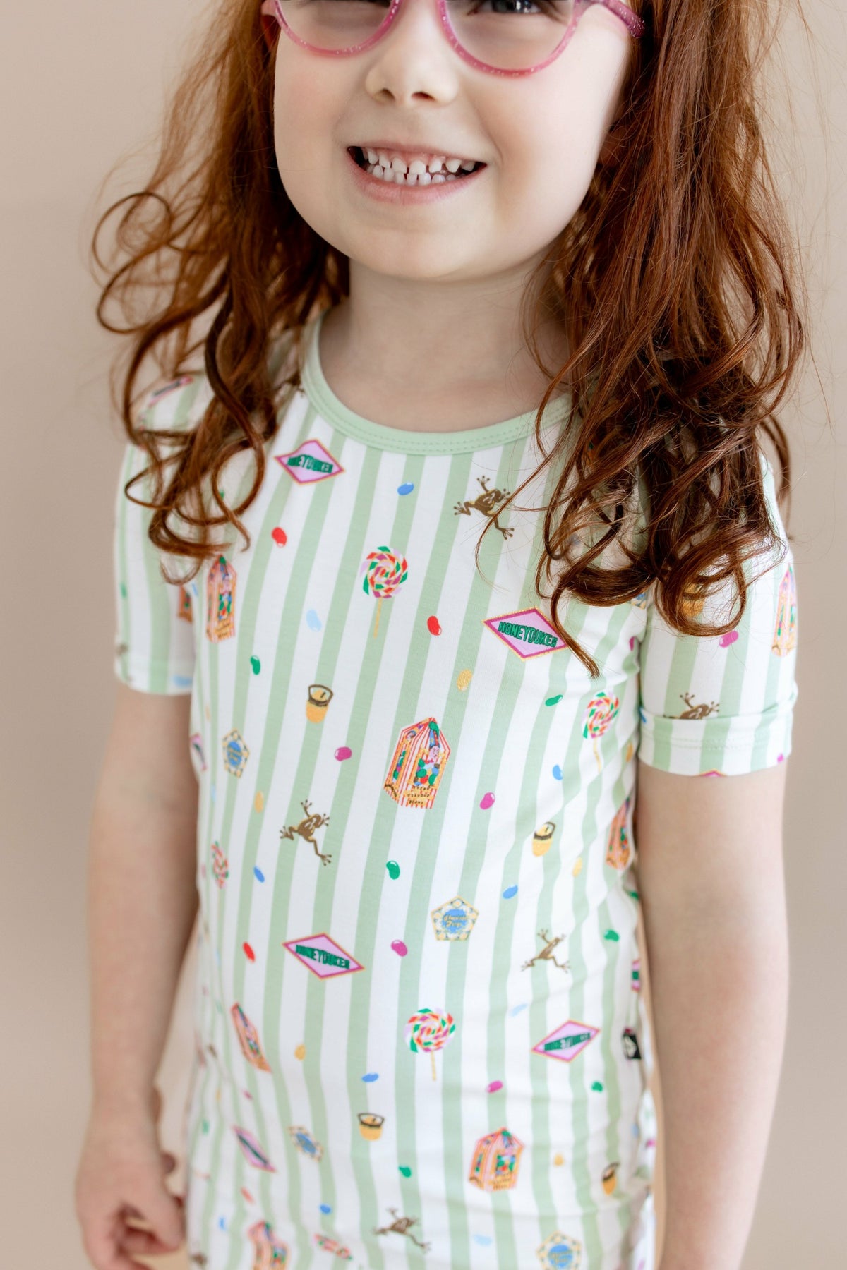 Short Sleeve Pajamas in Honeydukes | Kyte Baby