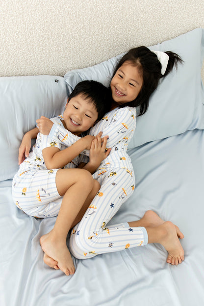 Short Sleeve Pajamas in Amalfi Coast | Kyte Baby
