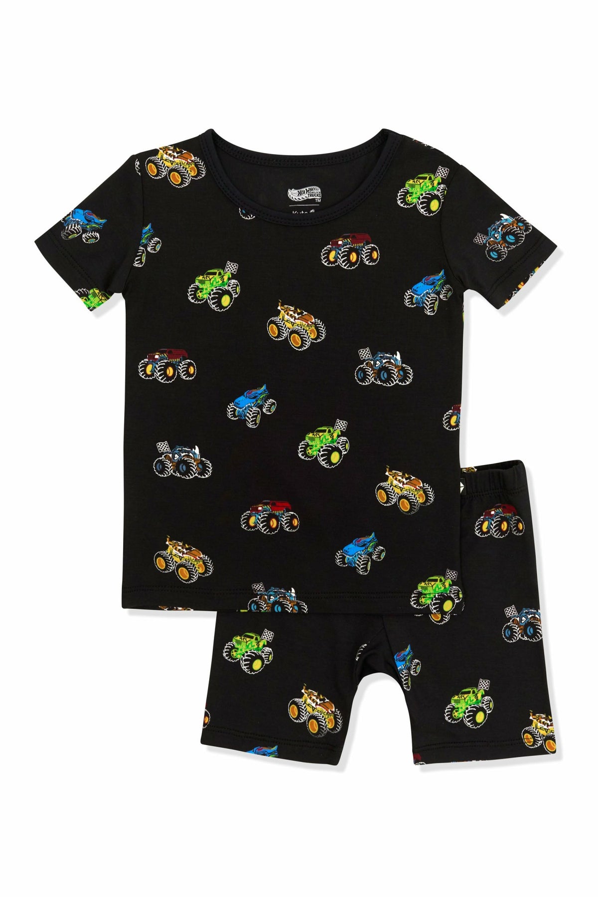 Short Sleeve Pajamas in Monster Truck | Kyte Baby