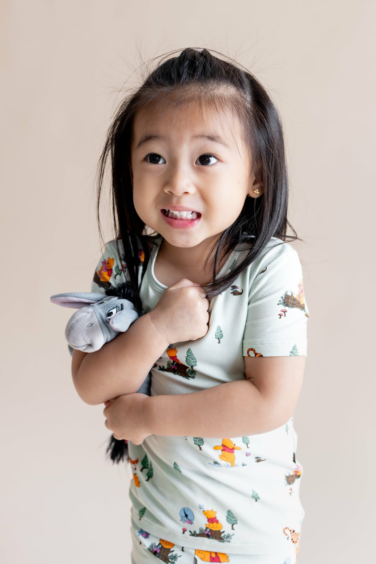 Short Sleeve Pajamas in Winnie the Pooh Hundred Acre Wood | Kyte Baby