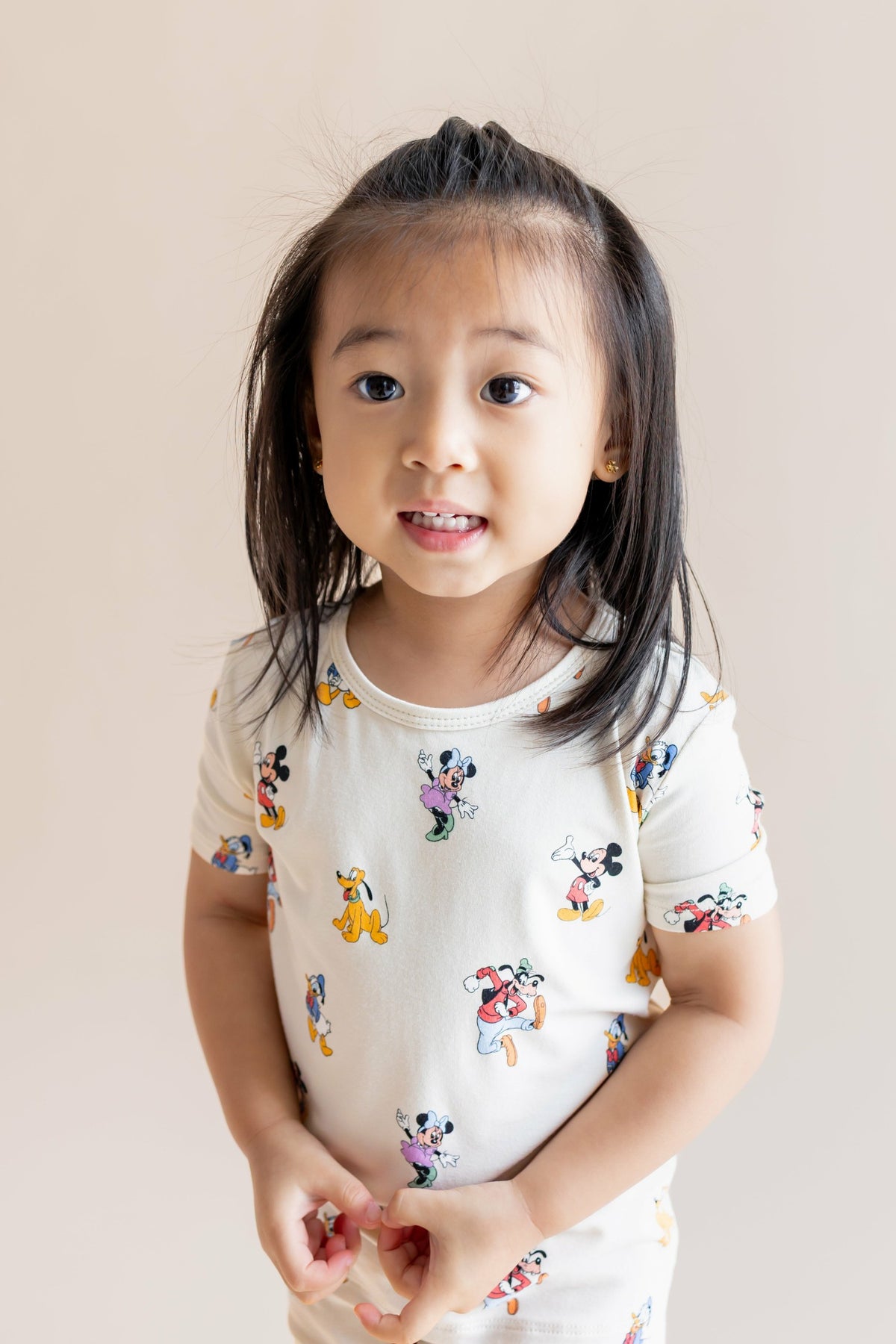 Short Sleeve Pajamas in Mickey Mouse & Friends | Kyte Baby