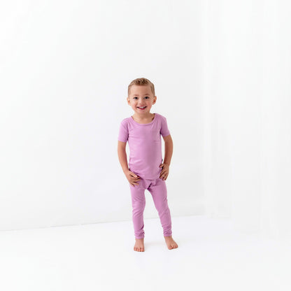Short Sleeve with Pants Pajamas in Poi | Kyte Baby
