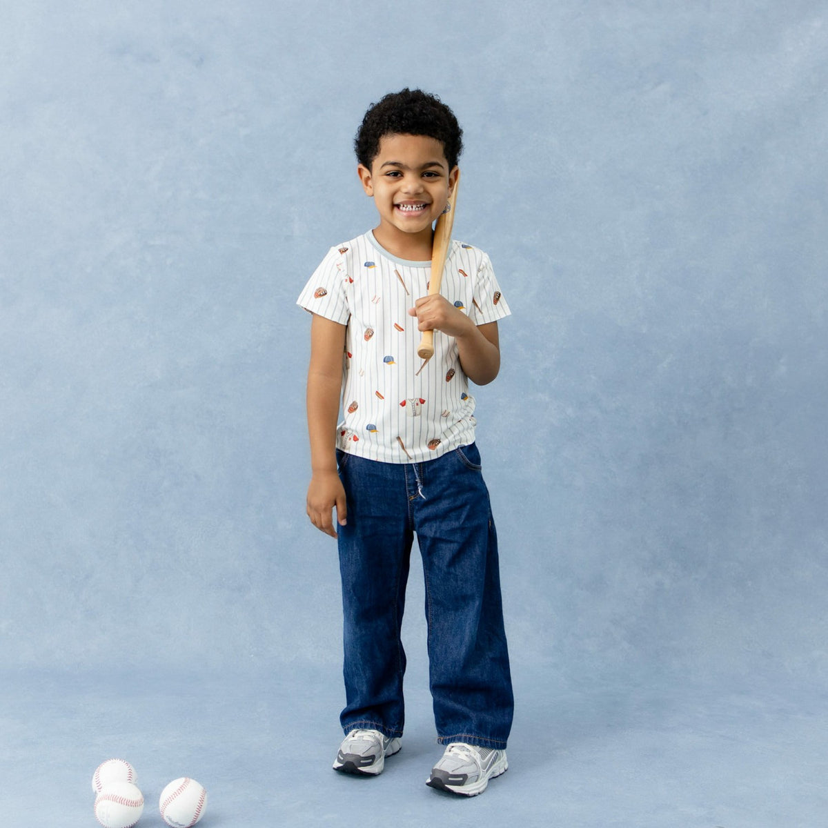 Toddler Basic Tee in Home Run | Kyte Baby