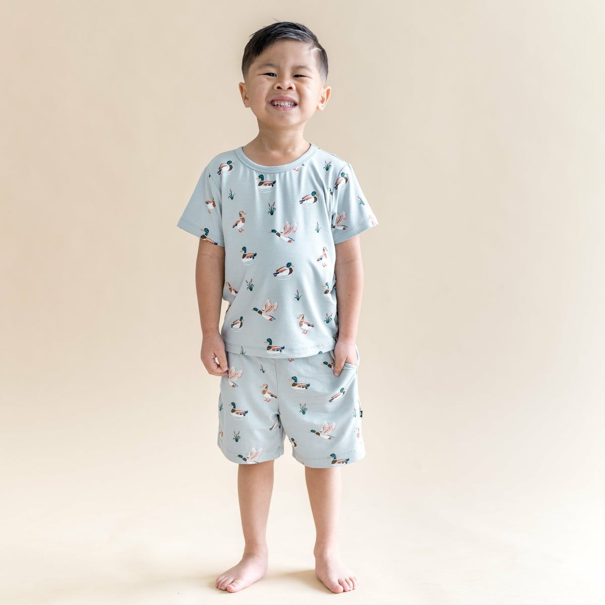 Toddler Basic Tee in Mallard Duck | Kyte Baby