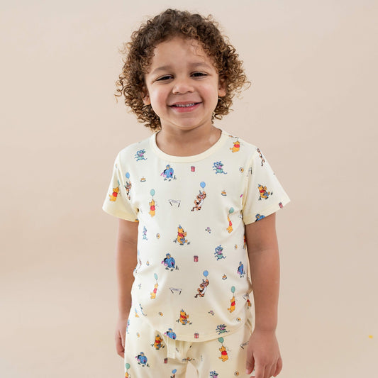 Toddler Basic Tee in Winnie the Pooh Celebration | Kyte Baby