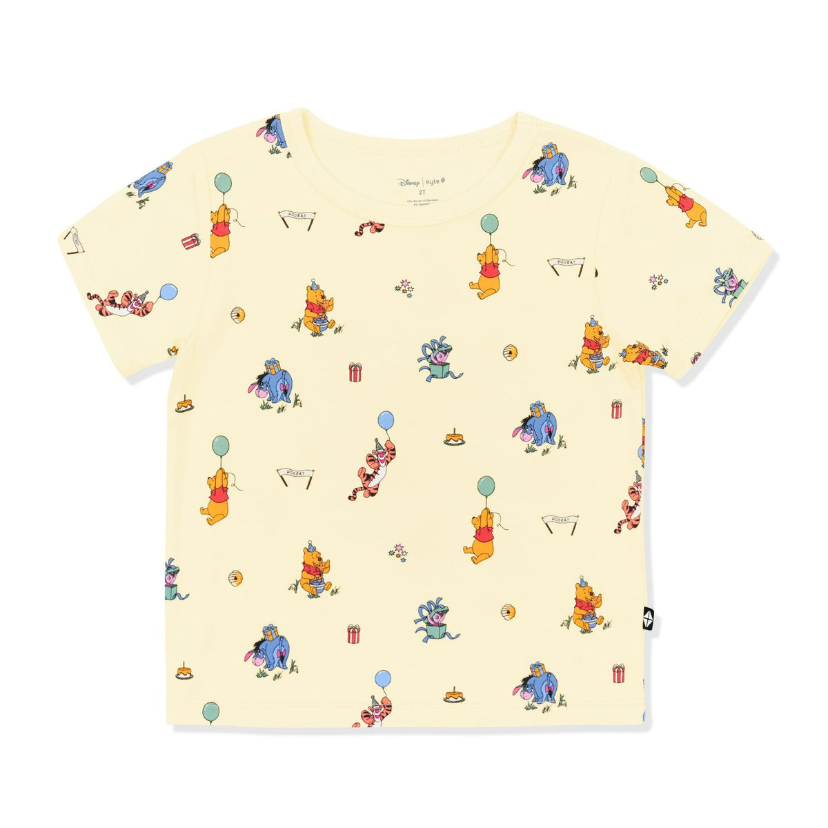 Toddler Basic Tee in Winnie the Pooh Celebration | Kyte Baby