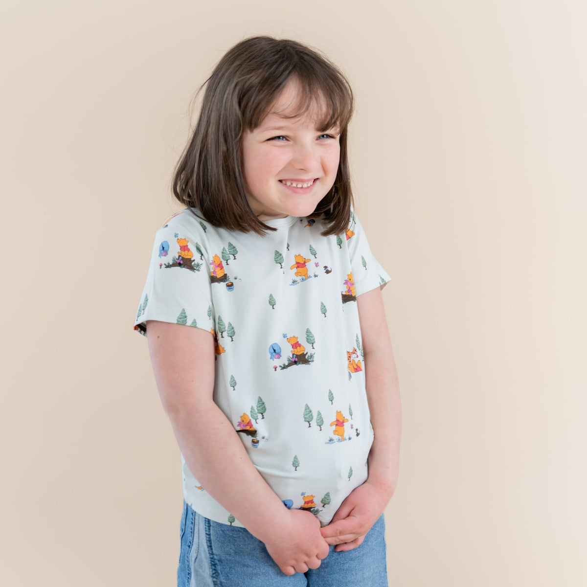 Toddler Basic Tee in Winnie the Pooh Hundred Acre Wood | Kyte Baby