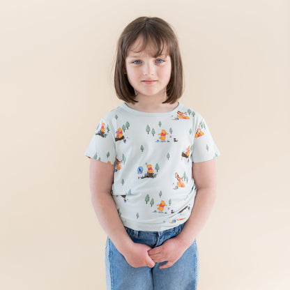 Toddler Basic Tee in Winnie the Pooh Hundred Acre Wood | Kyte Baby