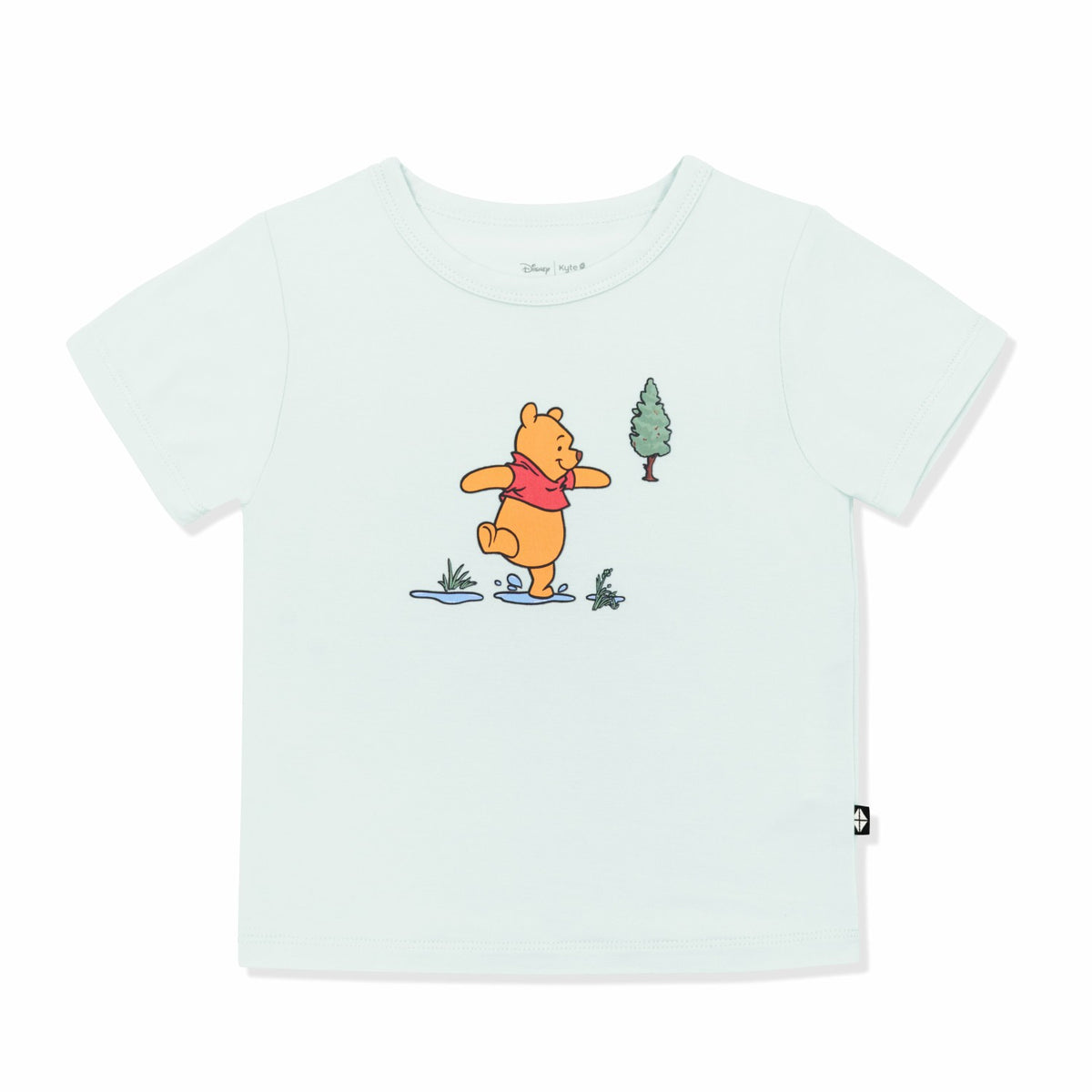 Toddler Basic Tee in Winnie the Pooh on Dew | Kyte Baby