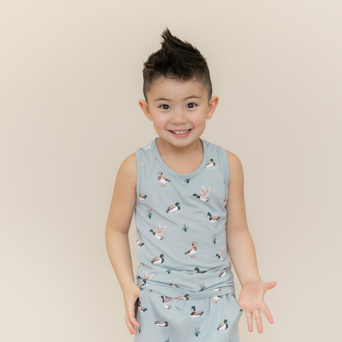 Toddler Tank Top in Mallard Duck | Kyte Baby