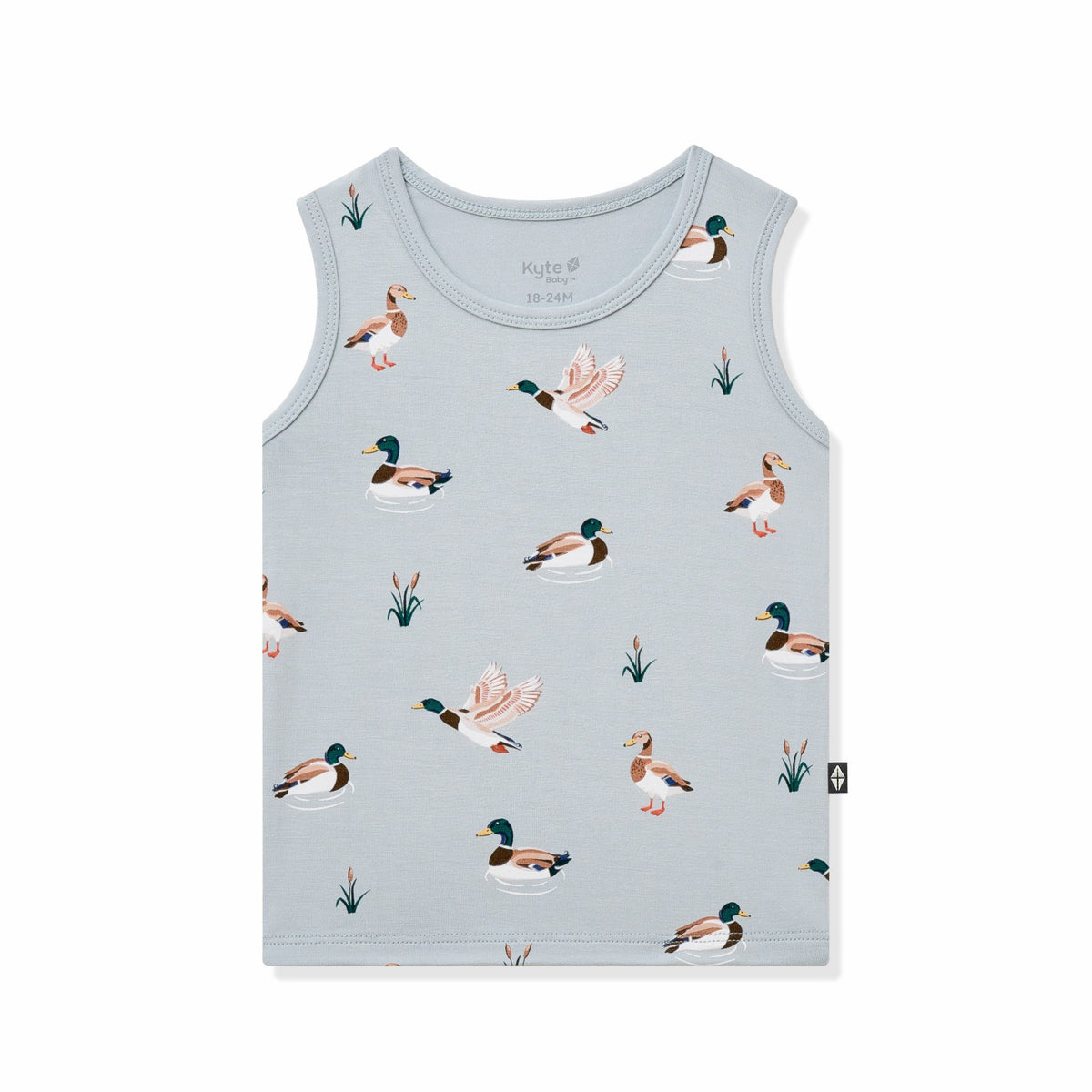 Toddler Tank Top in Mallard Duck | Kyte Baby