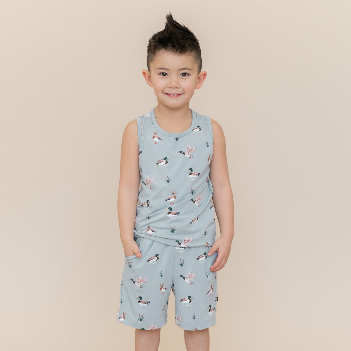 Toddler Tank Top in Mallard Duck | Kyte Baby