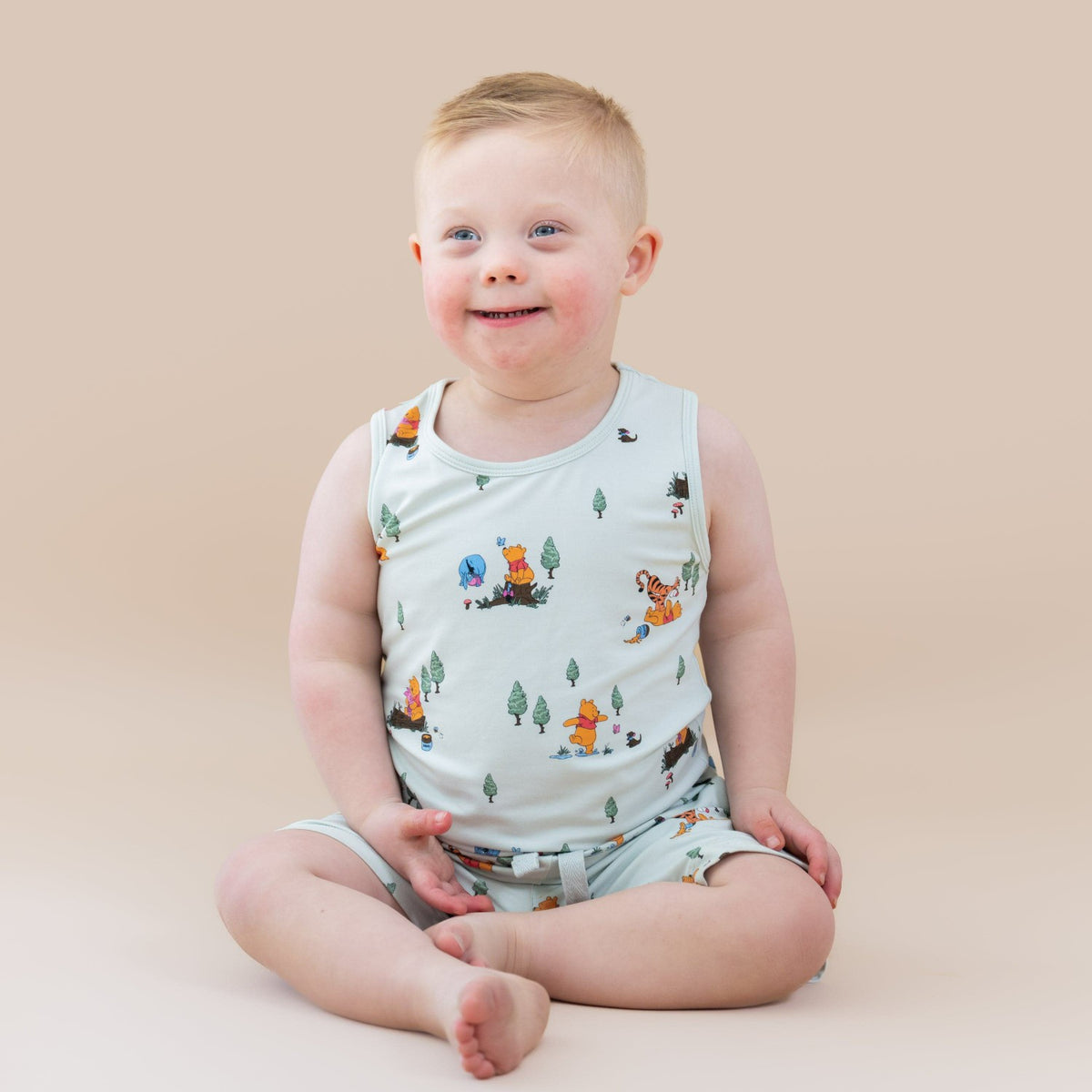Toddler Tank Top in Winnie the Pooh Hundred Acre Wood | Kyte Baby