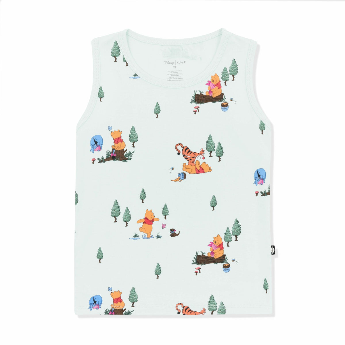 Toddler Tank Top in Winnie the Pooh Hundred Acre Wood | Kyte Baby
