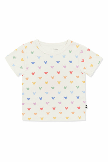 Toddler Basic Tee in Pastel Mickey Mouse | Kyte Baby