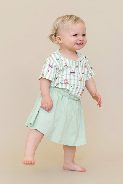 Toddler Basic Tee in Honeydukes | Kyte Baby