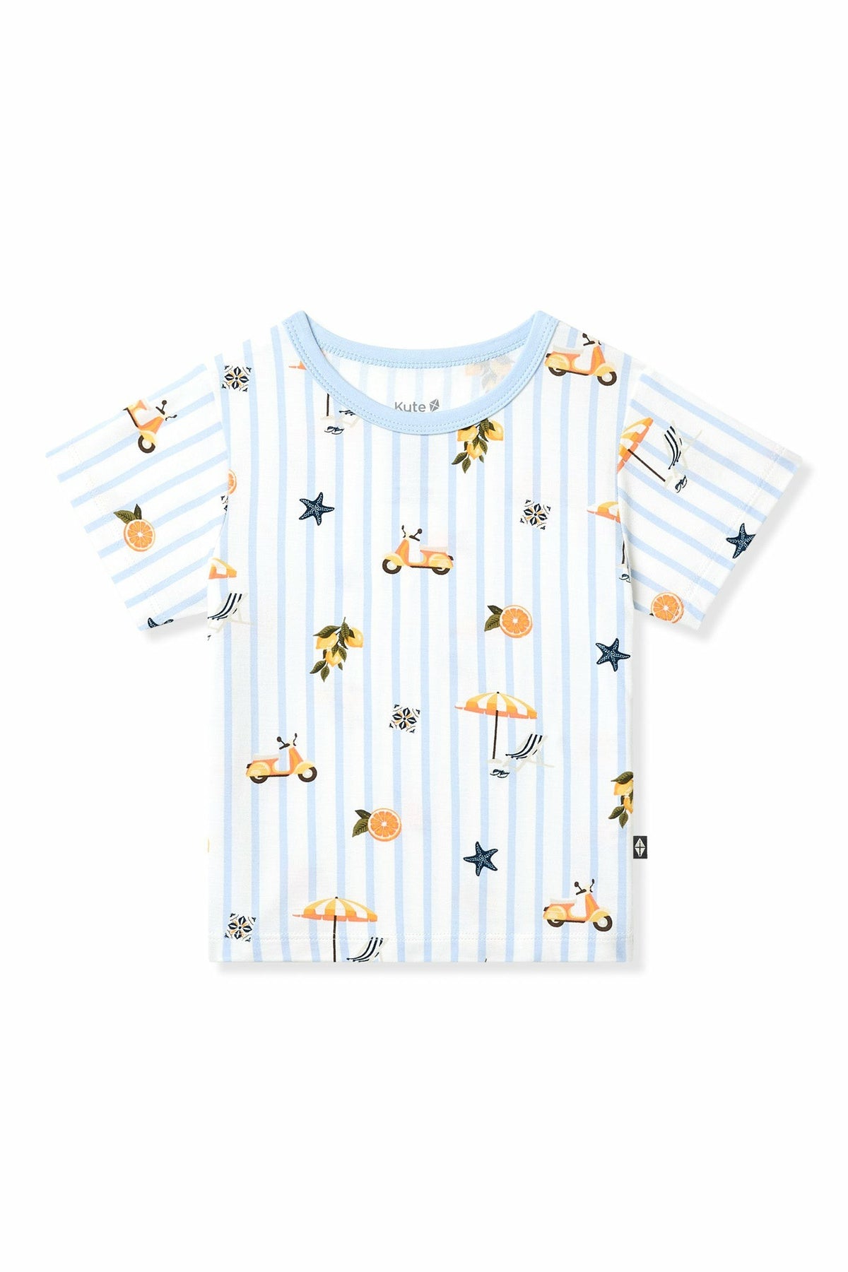 Toddler Basic Tee in Amalfi Coast | Kyte Baby