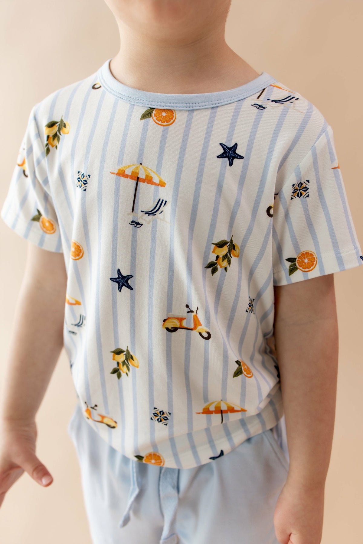 Toddler Basic Tee in Amalfi Coast | Kyte Baby
