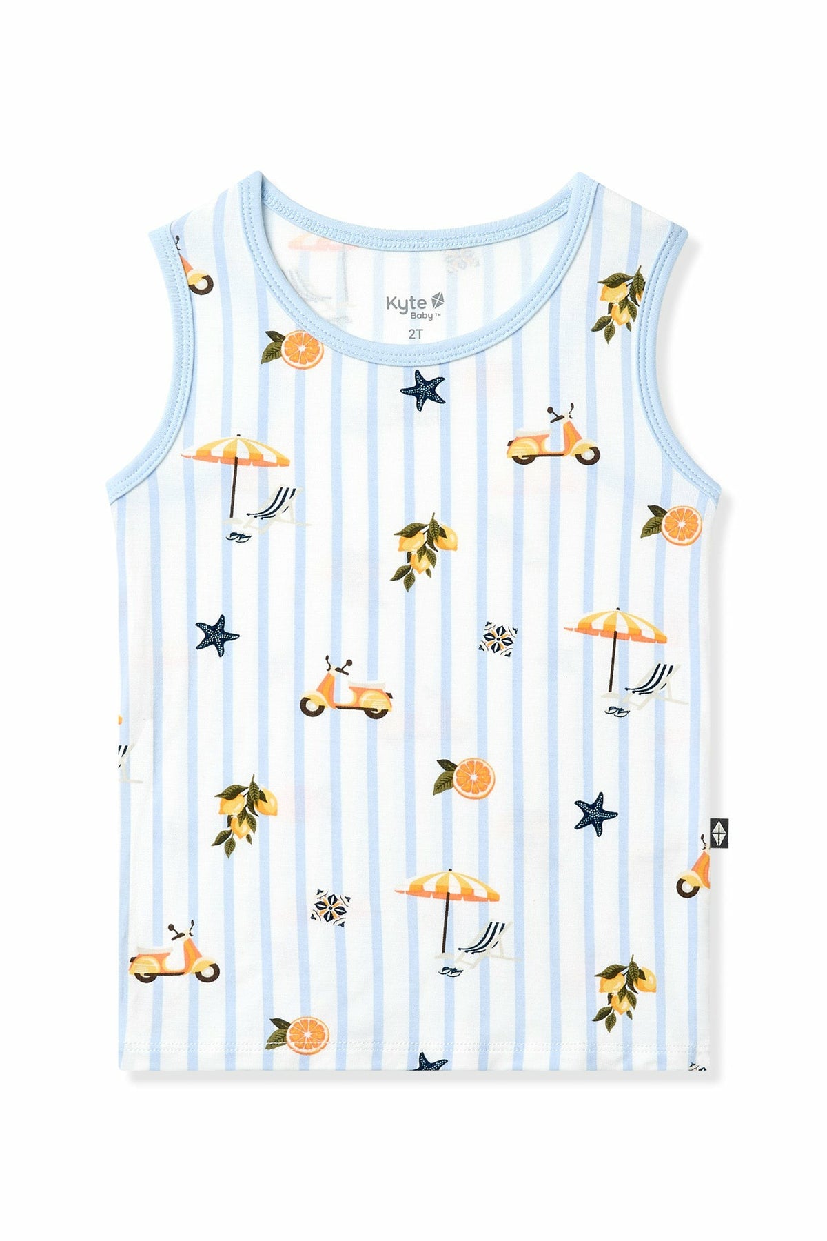 Toddler Tank Top in Amalfi Coast | Kyte Baby