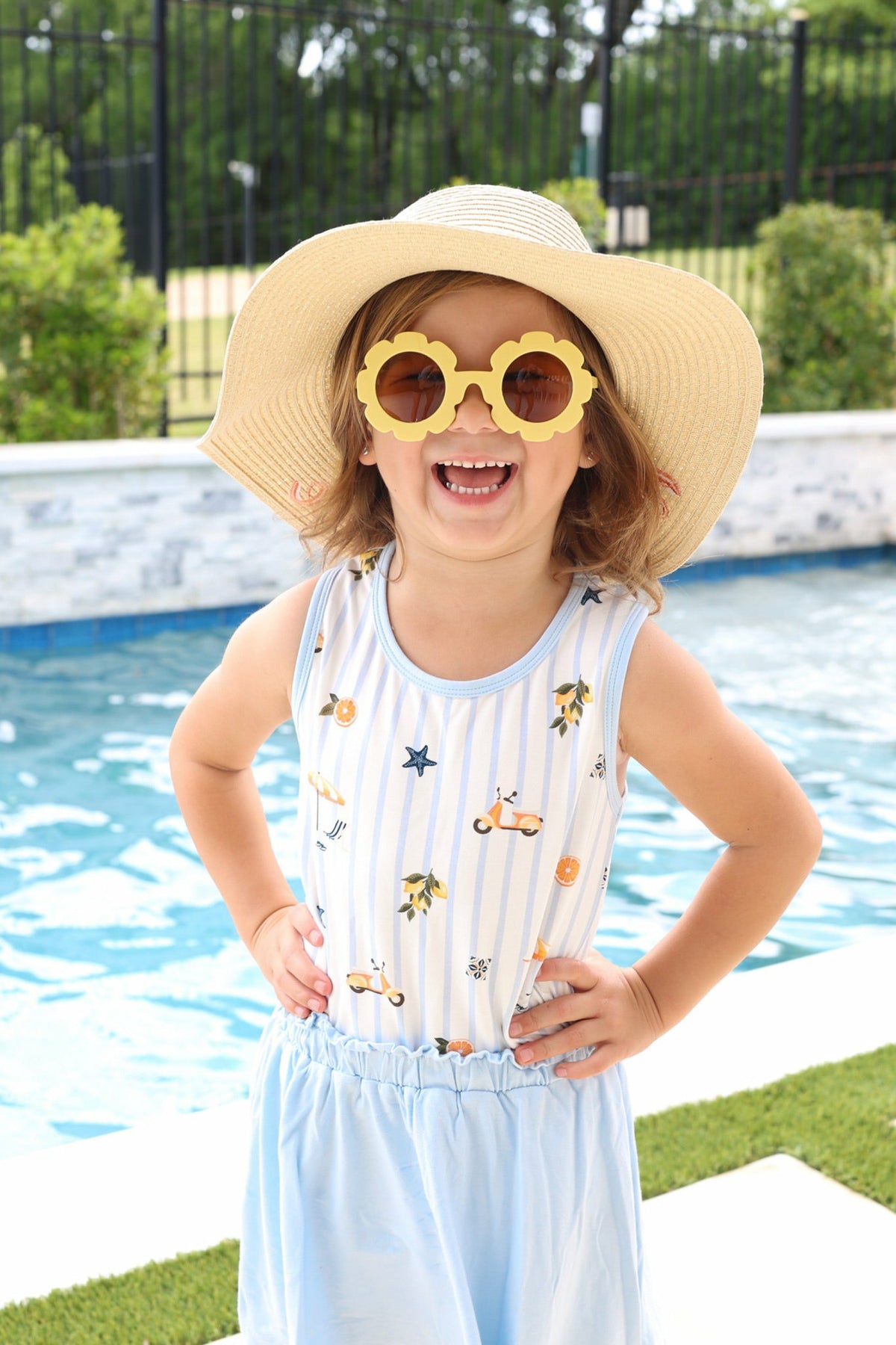 Toddler Tank Top in Amalfi Coast | Kyte Baby