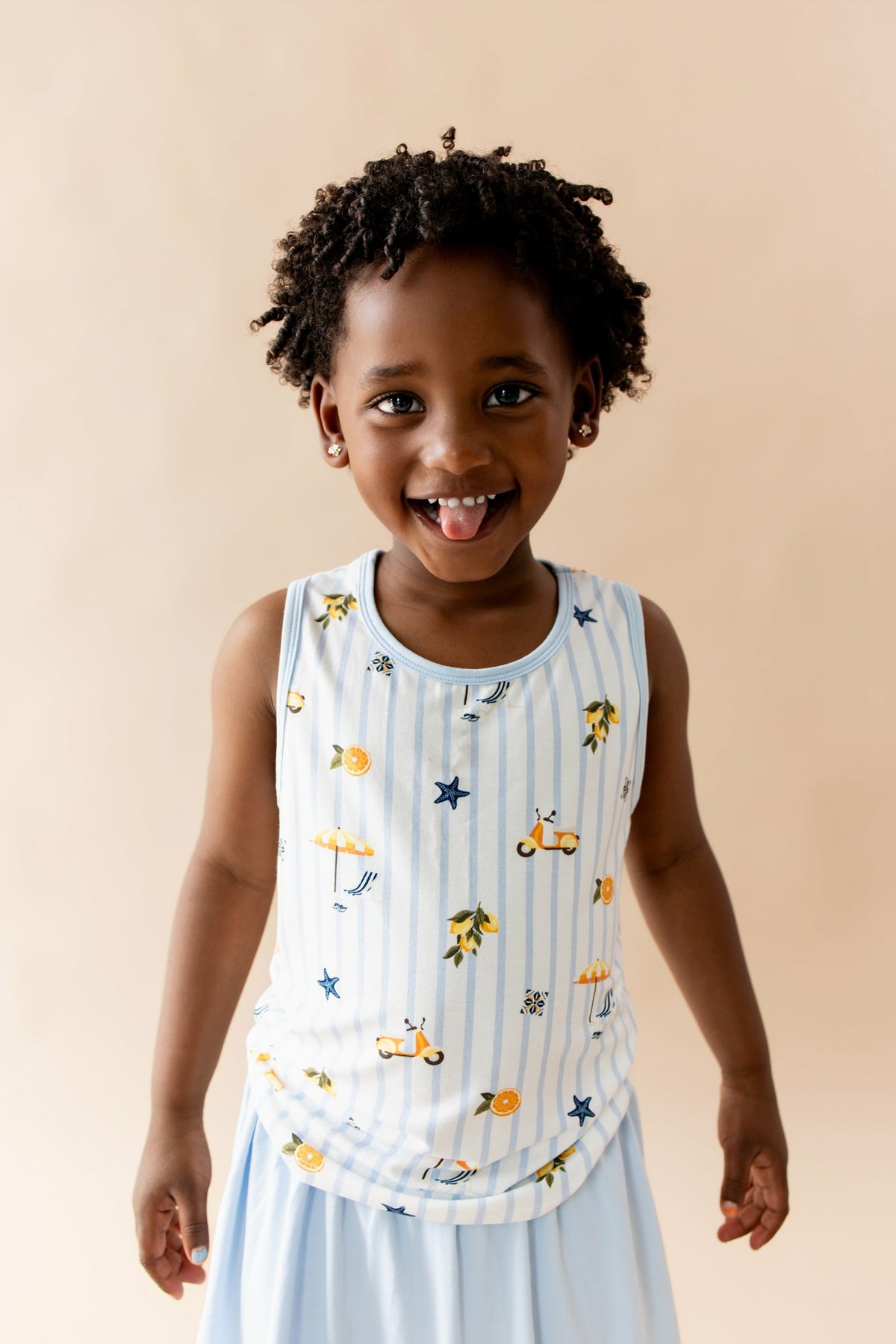 Toddler Tank Top in Amalfi Coast | Kyte Baby