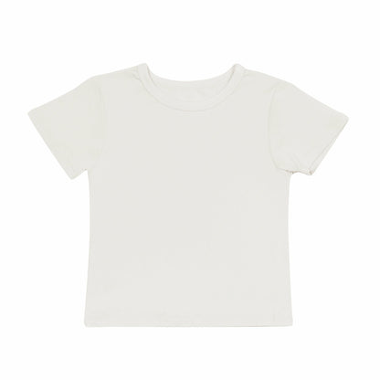Toddler Basic Tee in Oat | Kyte Baby