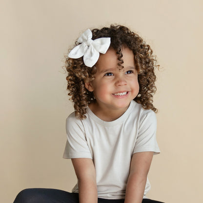 Toddler Basic Tee in Oat | Kyte Baby