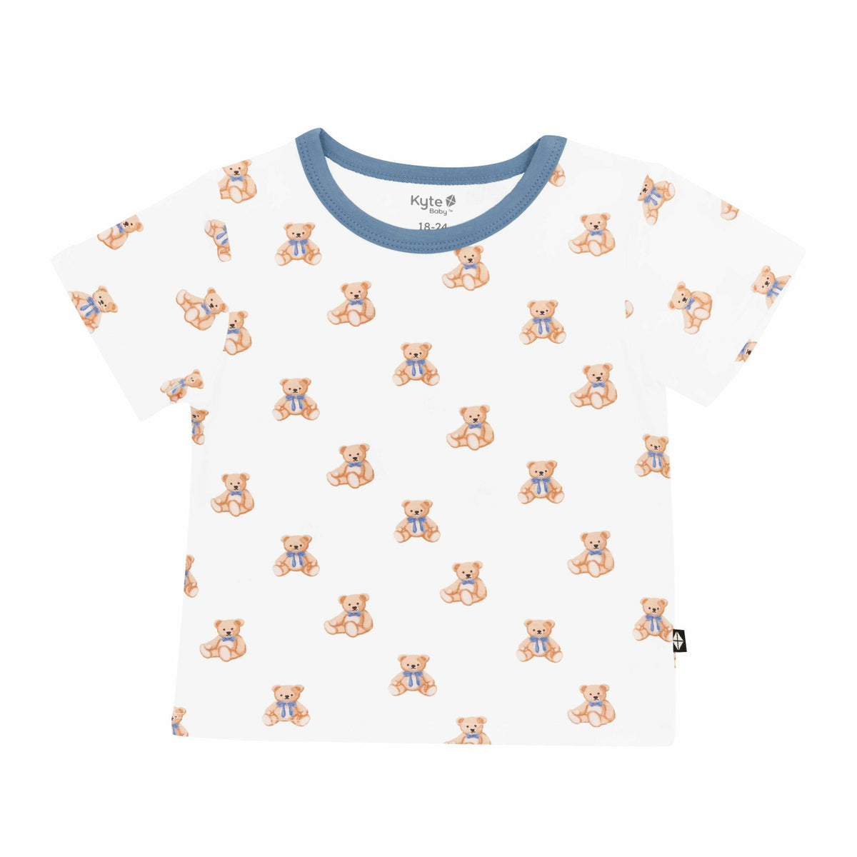 Toddler Basic Tee in Teddy Bear | Kyte Baby