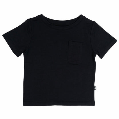 Toddler Crew Neck Tee in Midnight | Kyte Baby
